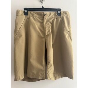 Columbia Outdoor Hiking Shorts‎ Khaki Lightweight Activewear Mens Size 34